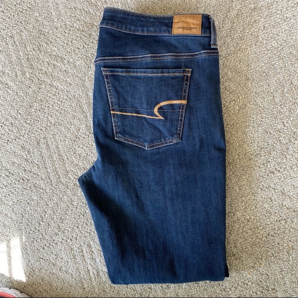 American Eagle Jeggings Skinny Jeans Super Stretch